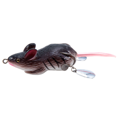 Воблер Namazu Мышь-незацепляйка с лепестками 76мм 26г Двойник YR Hooks #2/0 -