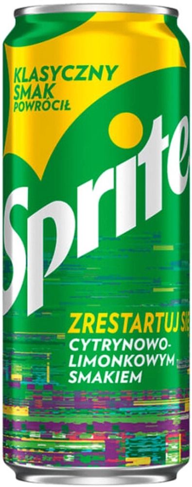 Газированный напиток Спрайт / Sprite 0.33 - банка