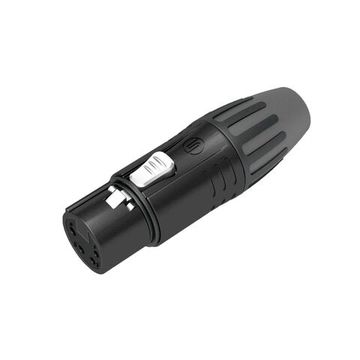 Seetronic SCMF4-BG Кабельный разъём XLR "мама", 4-контактный