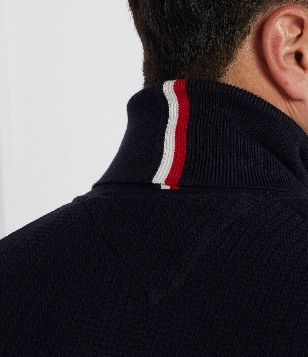 Гольф Tommy Hilfiger - темно-синий(MW0MW33453)