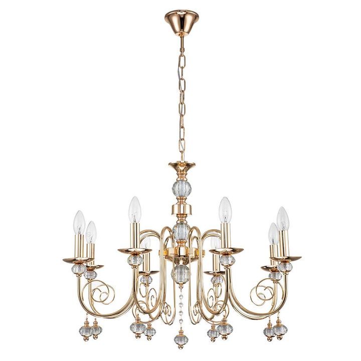 Подвесная люстра Escada Shine 678/8PL Gold