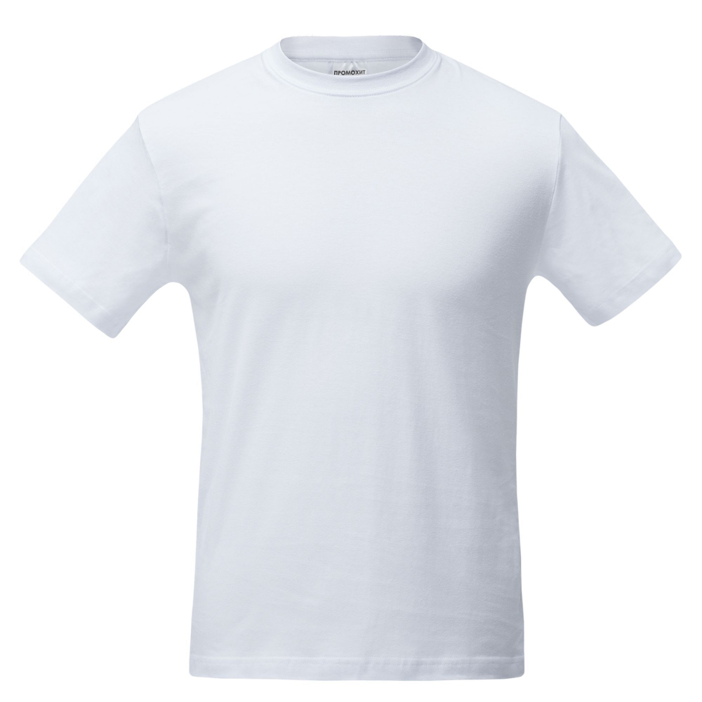 Футболка мужская, белая, р-р 60-62 6XL, с фотопечатью с одной стороны