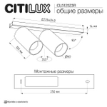 Накладной светильник Citilux AXEL CL512523R