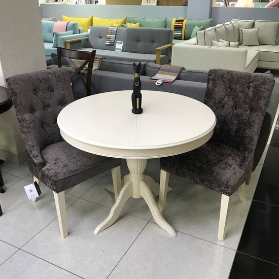 Стул Давос (дуб/тон 344/ткань Velvet Lux 18)