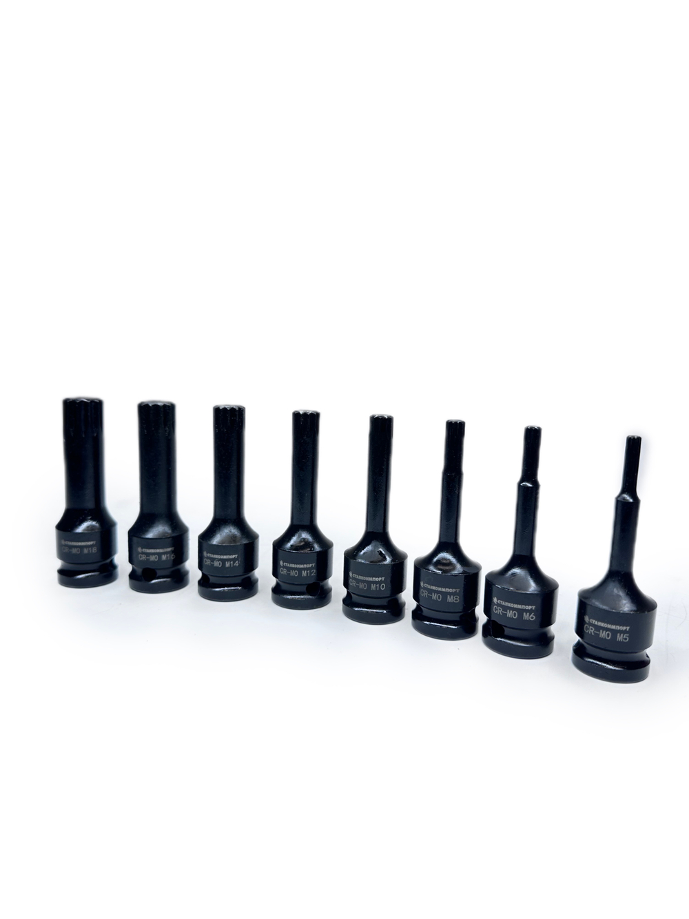 CS122489 Набор ударных головок XZN 1/2" (8 предметов)