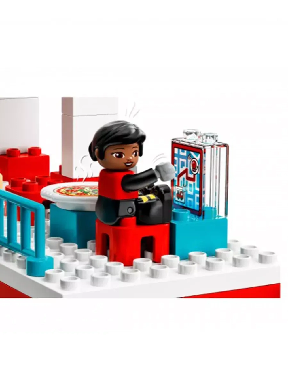 Лего 10970 Пожарная часть и вертолёт Lego Duplo