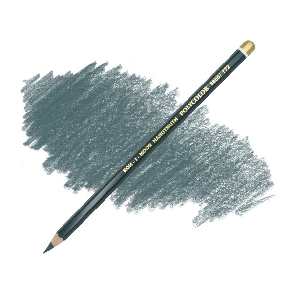 Карандаш художественный цветной POLYCOLOR, цвет 772 глубокий зеленый