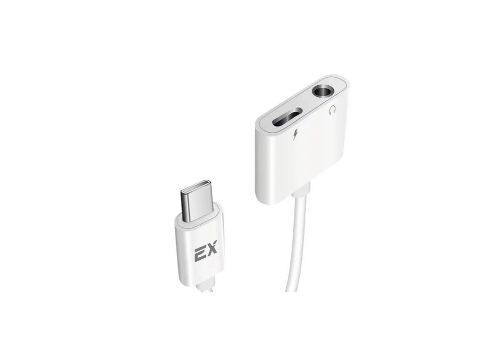 Переходник Exployd EX-AD-1174 Rate Type-C - Jack 3.5mm / Type-C