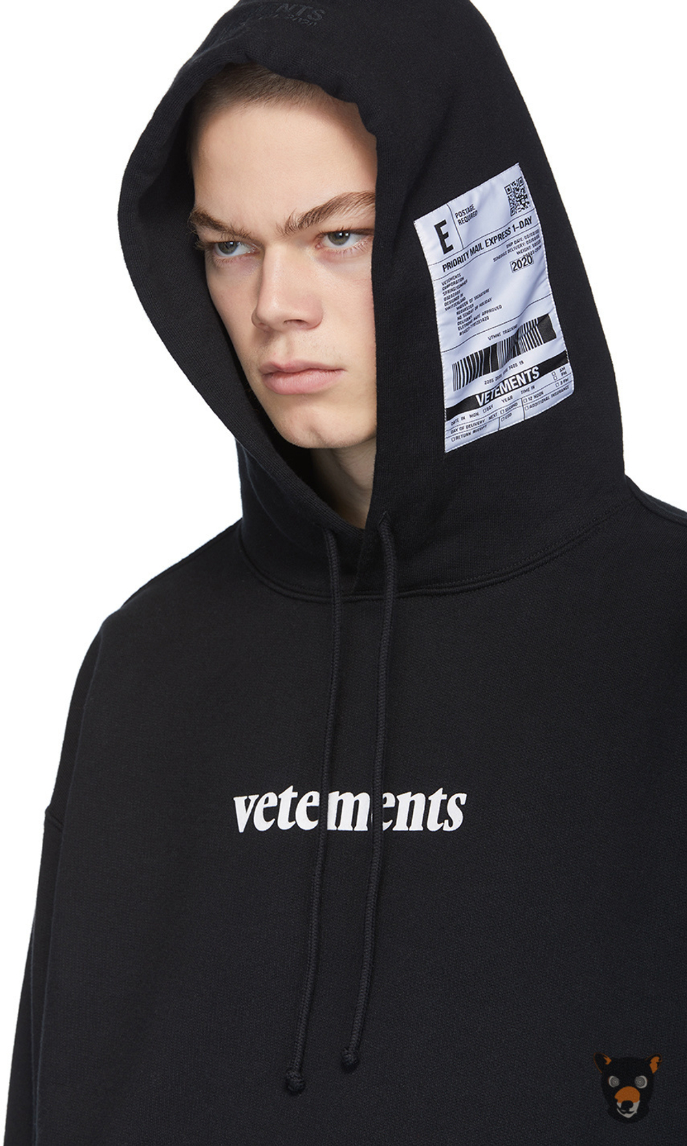 Худи Vetements черное