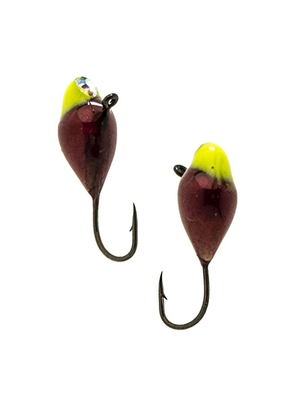 Мормышка вольфрамовая КАПЛЯ С УШКОМ, RUd, 10 шт 0,26 г