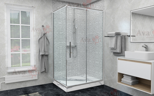 Душевой уголок AvaCan FС 140-160 + SС90