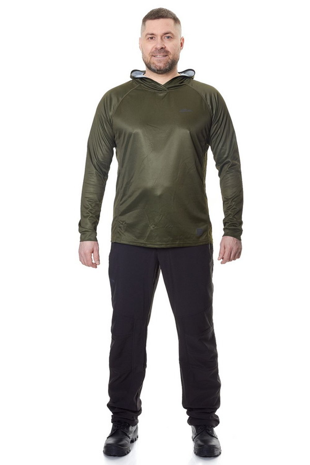 Лонгслив с капюшоном Sargan (Сарган) (Хаки)