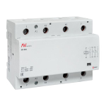 Контактор модульный КМ 80А 2NO+2NC 230В АС (6 мод.) AVERES EKF