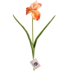 Цветок искусственный «Natur» 60см Ирис оранжевый