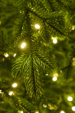 Ель искусственная с лампочками Византийская ELITE (лампочки с мерцанием)