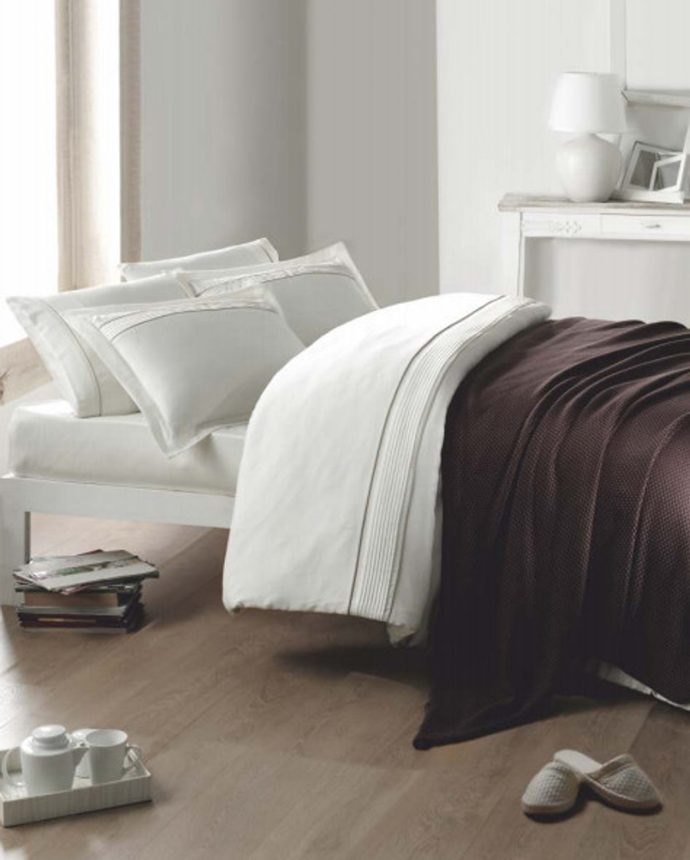 Плед-покрывало 165x240 Casual Avenue Fresno слоновая кость