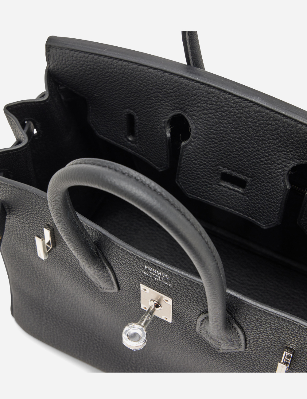 Сумка Hermes Togo Birkin 25 Palladium Hardware "Black"