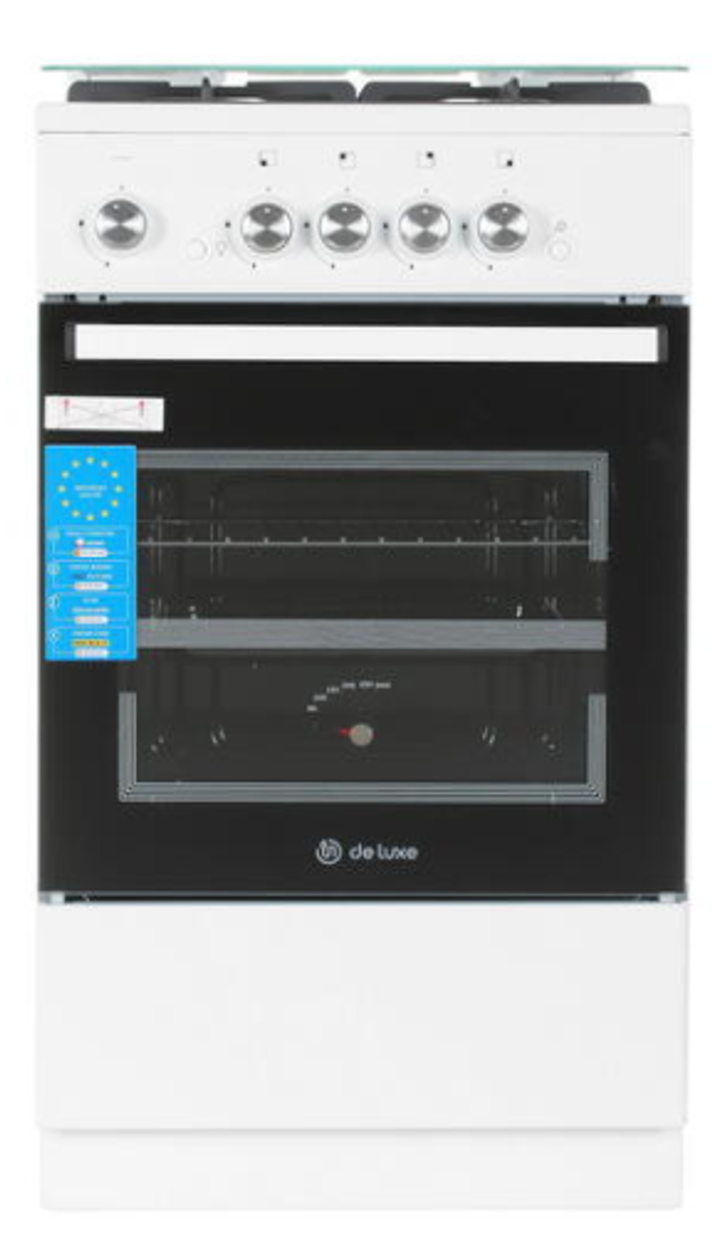 Плита газовая DE LUXE 5040.32г (кр) ЧР