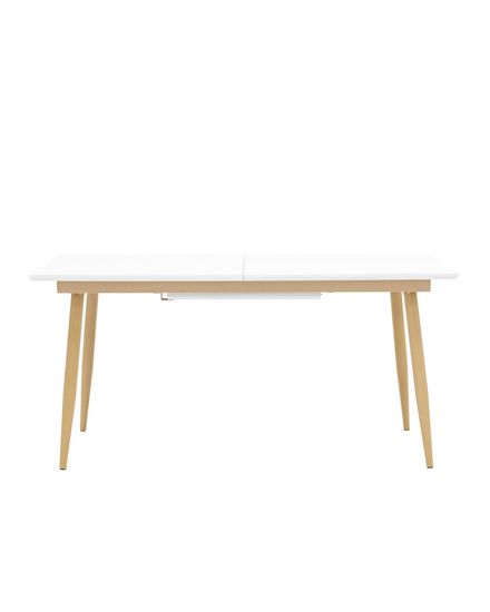 Стол обеденный Lacio раскладной 160-220*90 белый