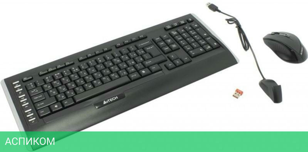 Набор периферии A4Tech 9300F черный