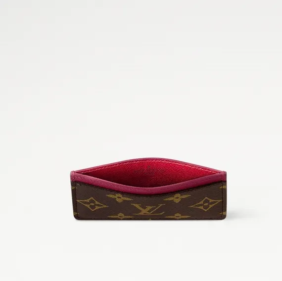 Визитница Louis Vuitton из вощёной канвы Monogram