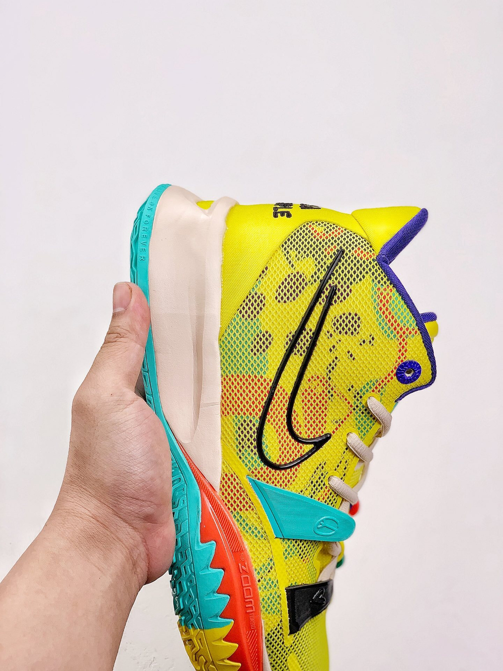 Nike Kyrie 7 1 World 1 People Electric Yellow (GS)