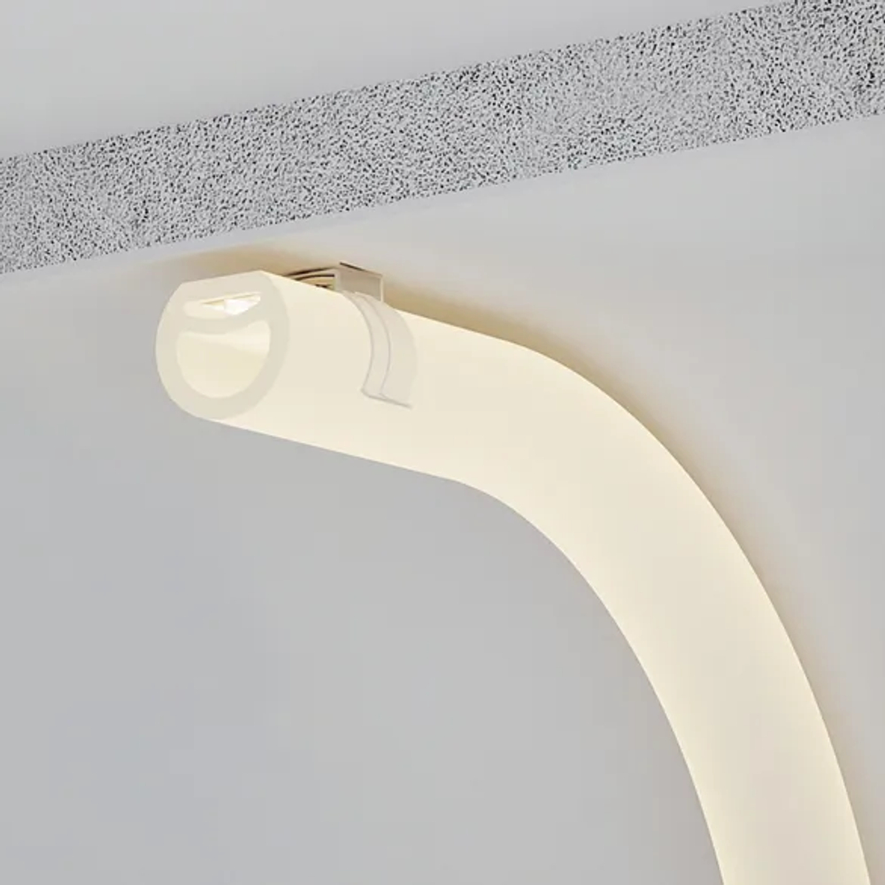 Силиконовый профиль WPH-FLEX-D20-TOP-S10-20m WHITE (Arlight, Силикон) 041095