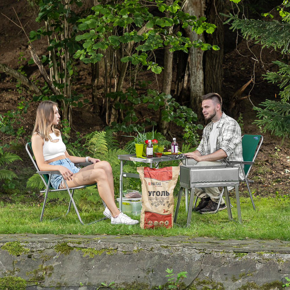 Уголь березовый, 3 кг Camping Palisad