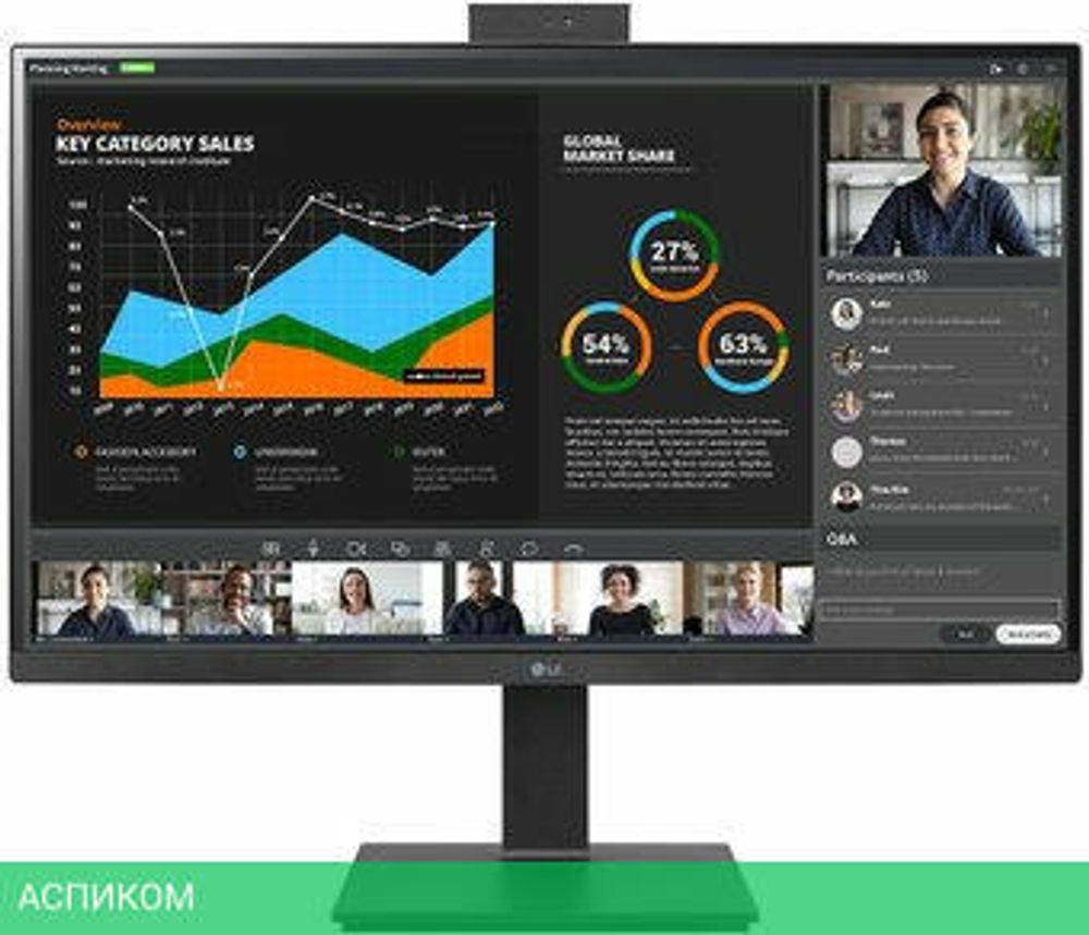 Монитор LG 27BQ75QC-B