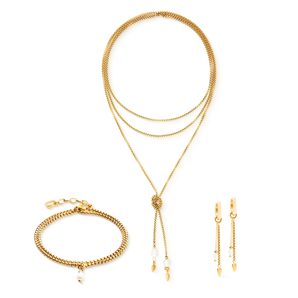 Серьги Coeur de Lion Gold-White 1139/21-1614