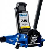 Домкрат подкатной ЗУБР Х90 "ПРОФЕССИОНАЛ" 3,5 т - 100/533 мм, "быстрый подъем" 43054-3.5 43054-3.5