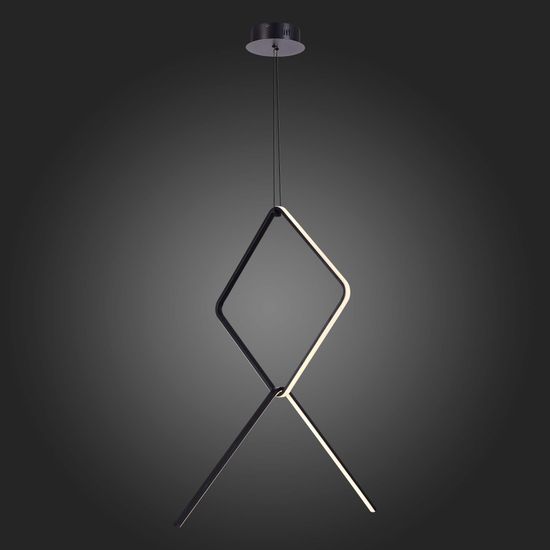 SL6113.443.01 Светильник подвесной ST-Luce Черный LED 1*50W 3000K GAIA