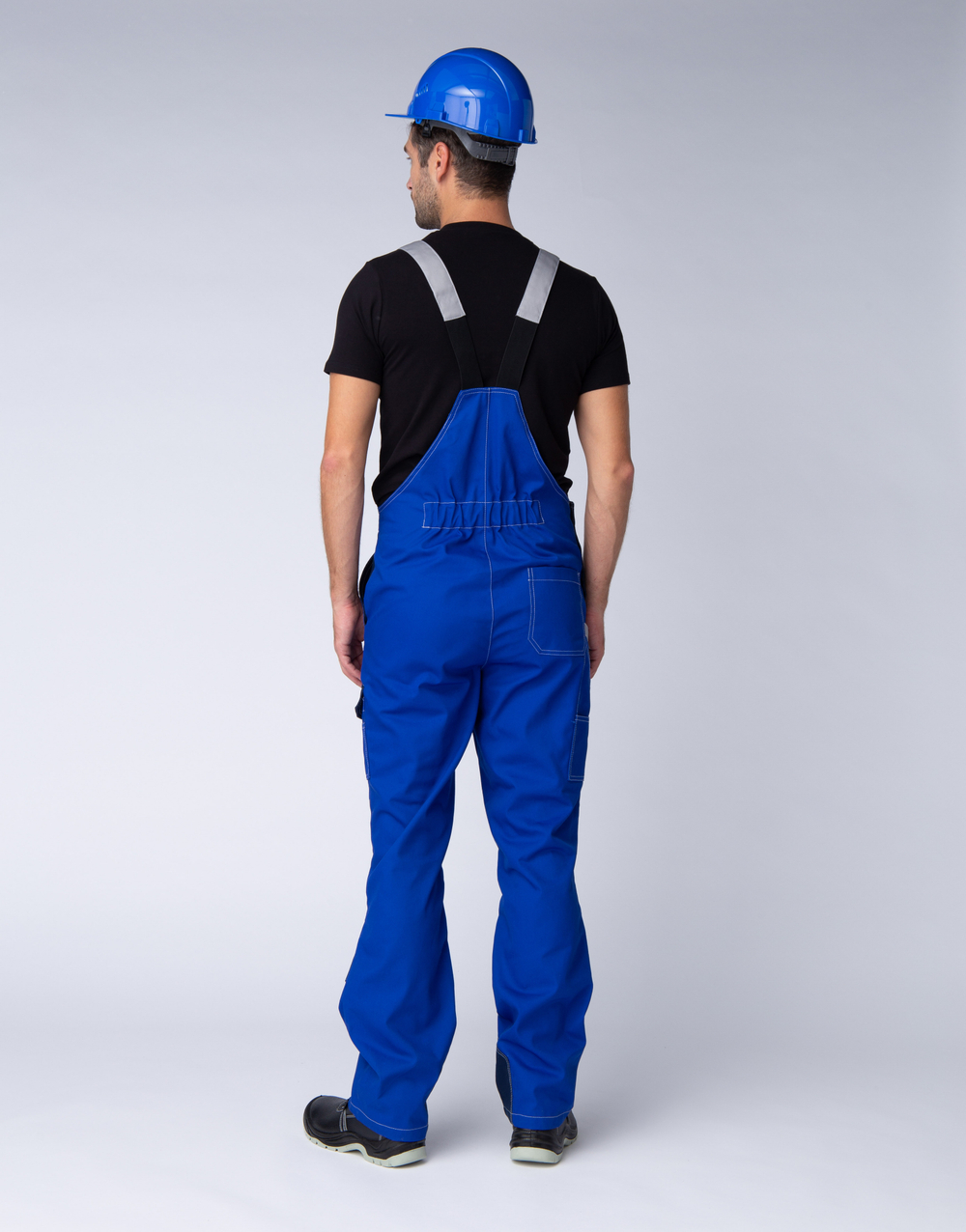 Костюм Вектрон-2 (тк.Смесовая,240) п/к, васильковый/т.синий/серый