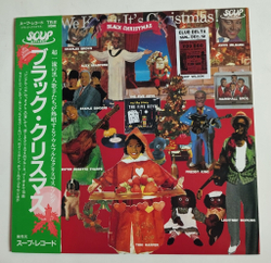 Винтажная виниловая пластинка LP Сборник Black Christmas (Japan 1985) (Obi)