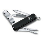 Нож Victorinox NailClip 580 черный, 0.6463.3