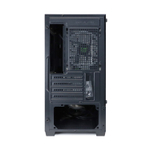 Корпус BaseTech eXtreme GFX-06, Без БП, mATX, чёрный, 4xARGB FAN, 2xUSB2, 1xUSB3, бок: закалённое стекло (BT-GFX-06-MESH-4F-ARGB)
