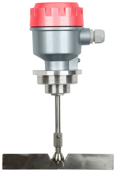 Механический ротационный датчик уровня сыпучих материалов INNOLEVEL IL-LES-N-Ex (24 VDC) в алюм. корпусе, взрывозащ. ТР ТС 012/2011, -40 +80 С, Рmax=0.8 bar, 24 VDC, IP66, лопасть складная двухсторонняя