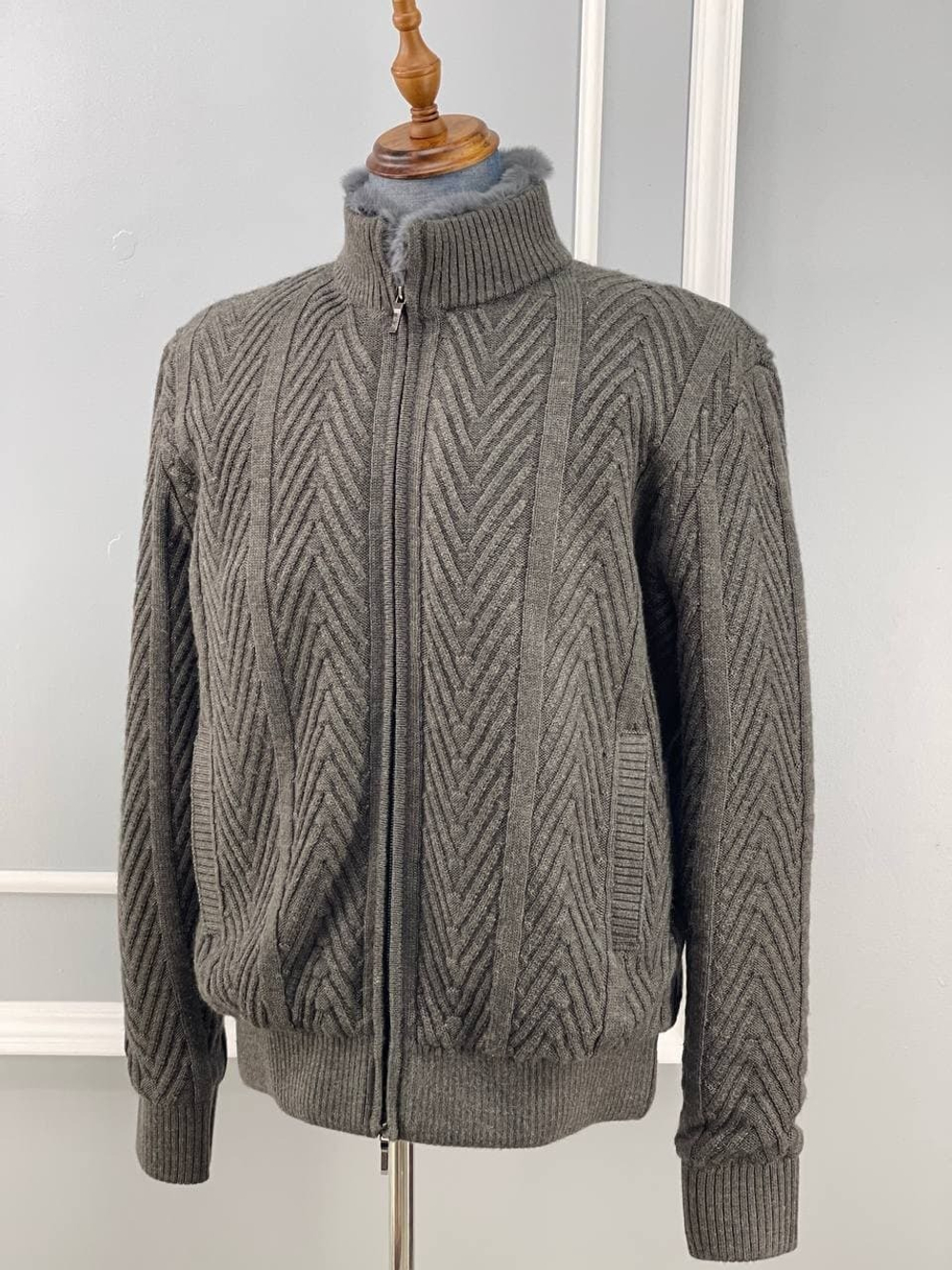 Кардиган Loro Piana с мехом