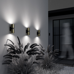 Уличный настенный светильник Outdoor O582WL-02BS