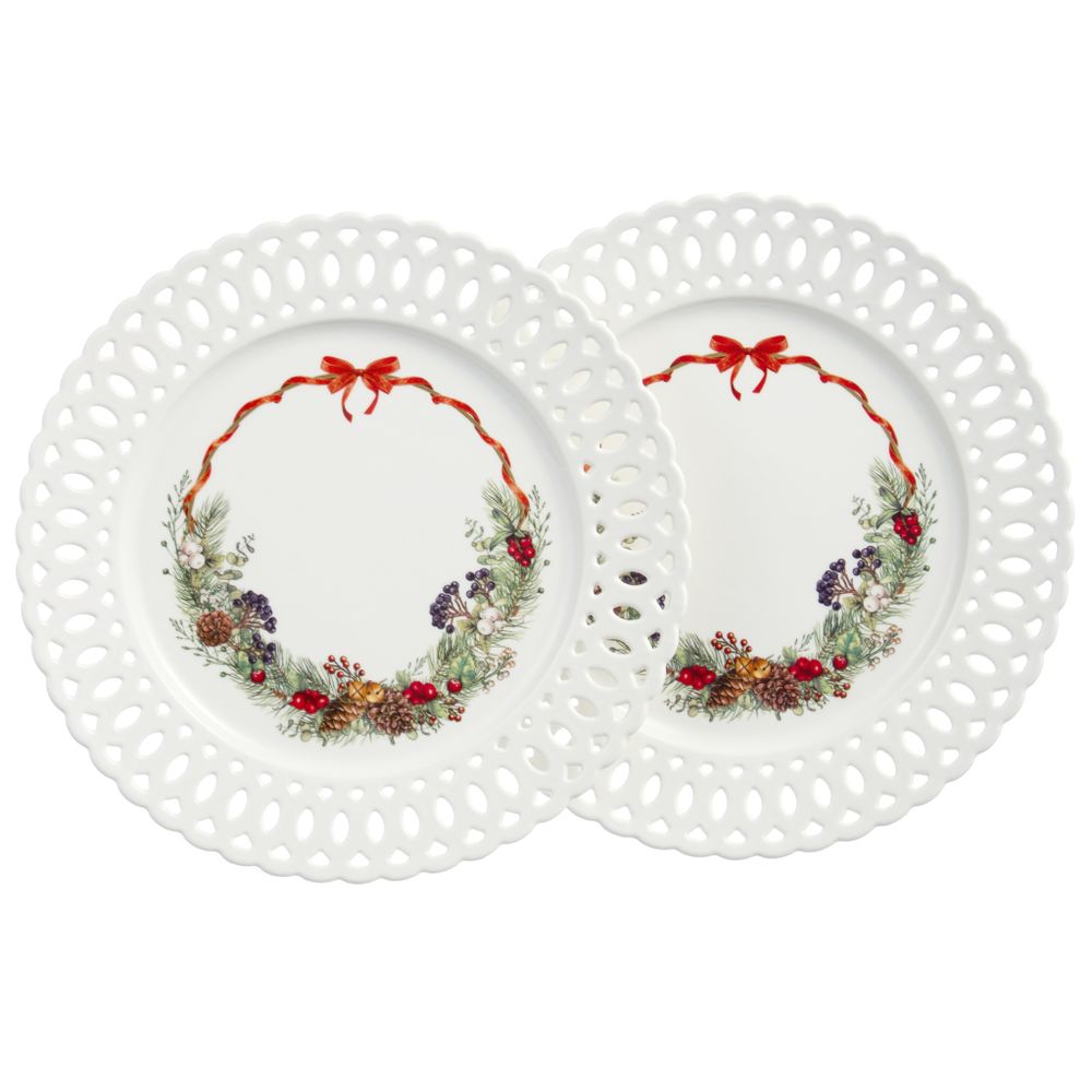 НАБОР ТАРЕЛОК ОБЕДЕННЫХ LEFARD "CELEBRATION" 2 ШТ. 26,5 СМ (КОР=12НАБ.)