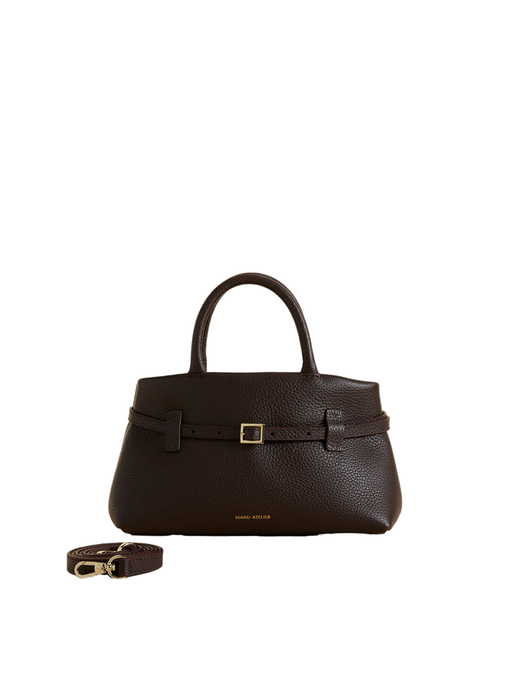 Сумка Manu Atelier Le Cambon 25 Deep Brown