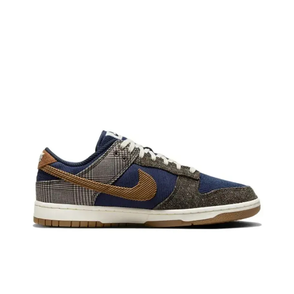 Nike Dunk Low Tweed Midnight Navy Corduroy