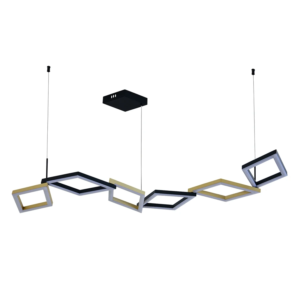 Подвесная люстра Indigo ANELLO 14034/B/6P Black V000214L