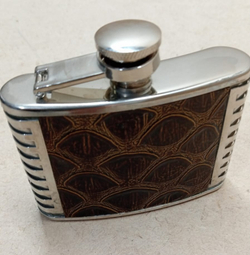 Фляжка №4 КО 225 в коже