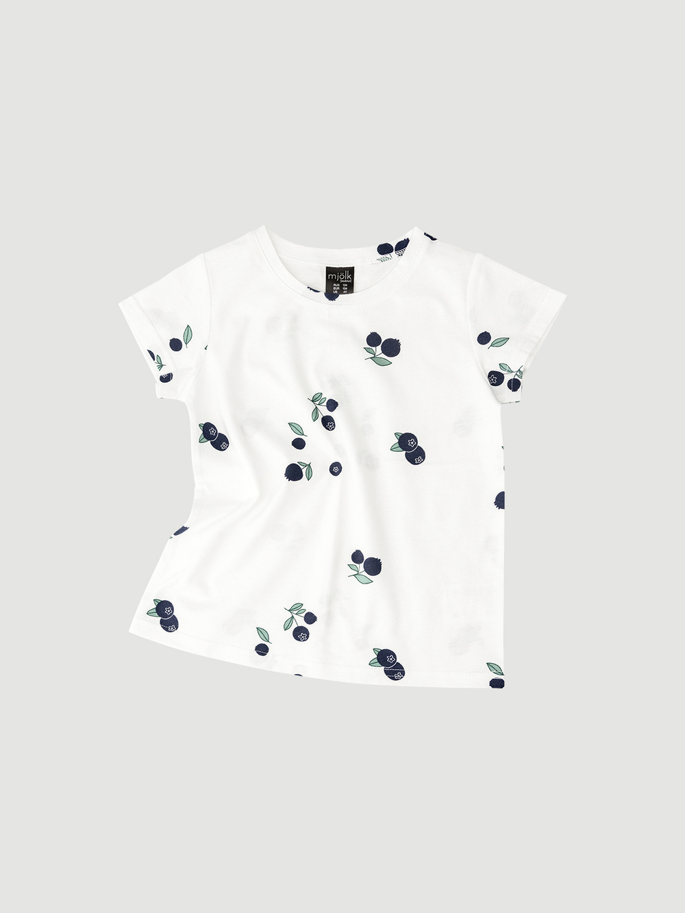 Футболка для девочек Mjölk Голубика