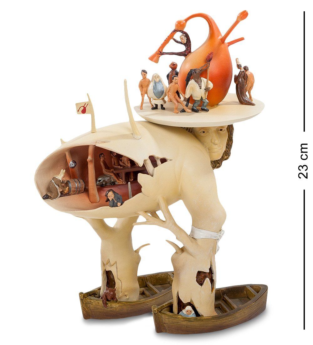 pr-JB21 Фрагмент триптиха «Сад земных наслаждений» И.Босх (Museum.Parastone)