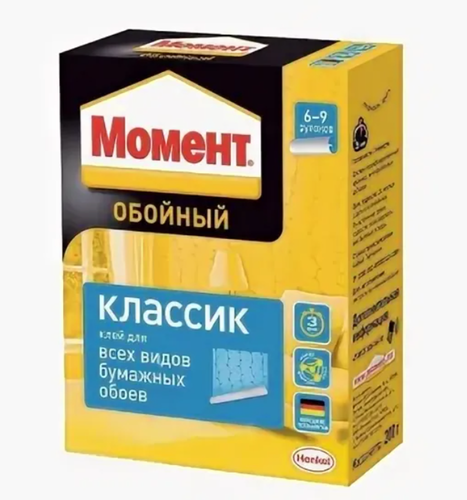 Клей обойный Момент Классик 200гр (24шт)