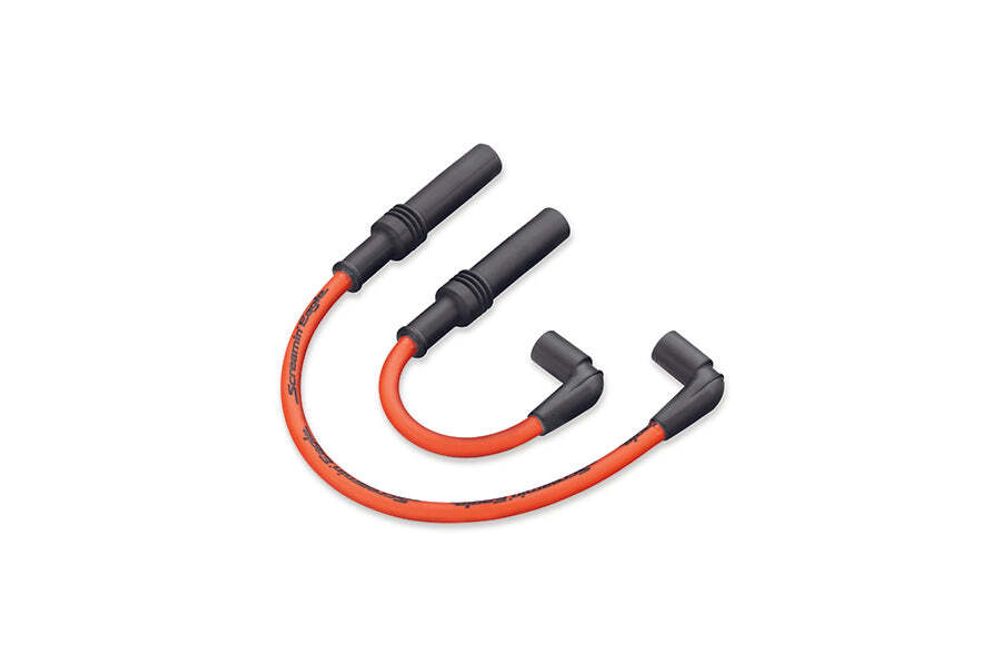 31600051A Свечные провода оранж, 2шт/SE 10MM PHAT SPARK PLUG WIRES