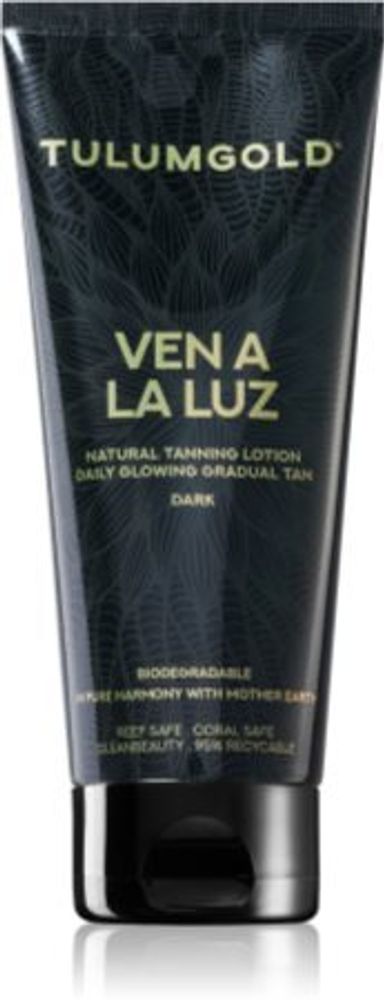 Tannymaxx солнцезащитный крем в солярии Tulumgold Ven A La Luz Natural Tanning Lotion Dark