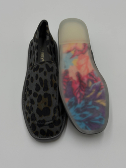 Туфли женские экокожа арт. 344-3 цвет "разноцветный"